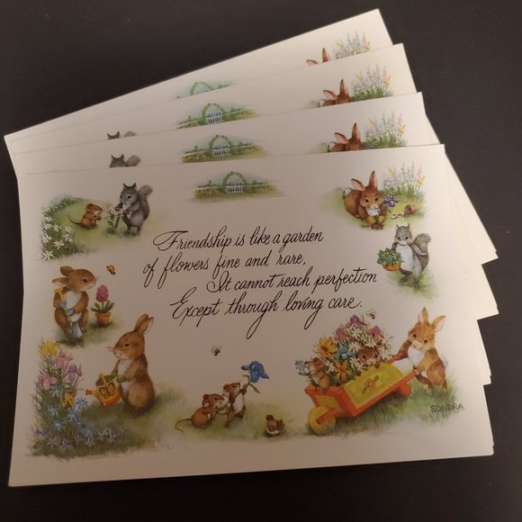 Greeting Cards 8 Red Farm Studio Animal Fantasy - Picture 3 of 6